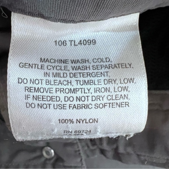 Columbia Grey Nylon Shorts Size 12 Activewear Hiking Outdoor Sporty - Picture 11 of 13